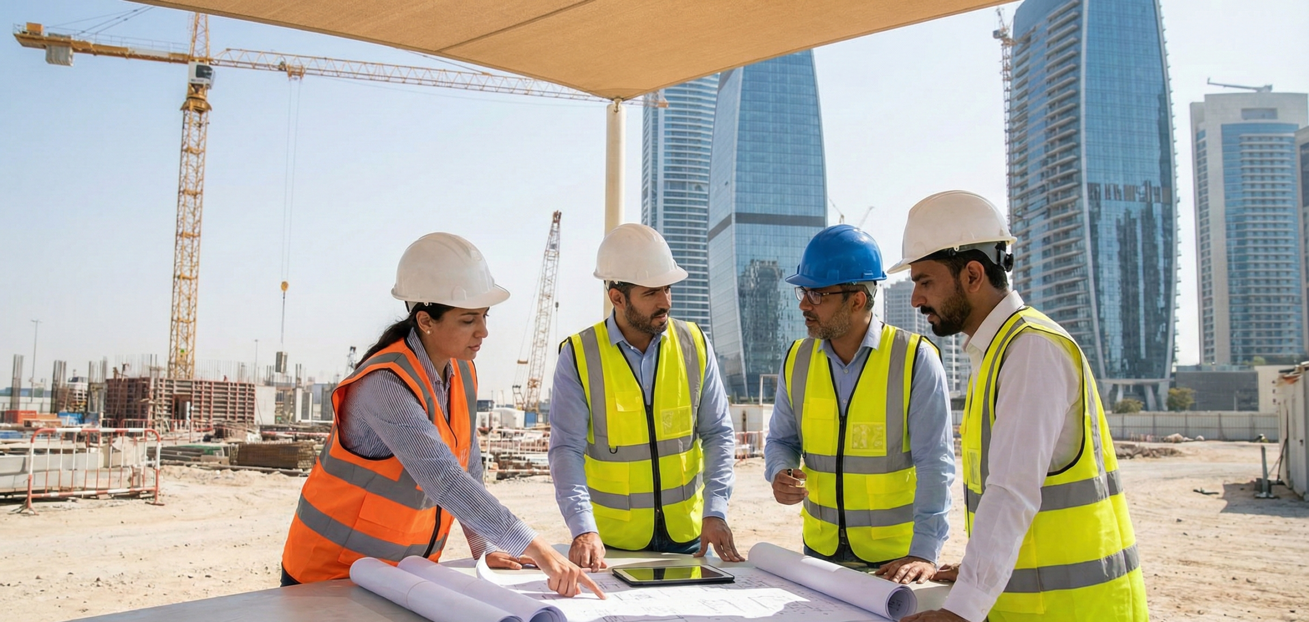 Heavy industrial equipment installation by EPC supplier